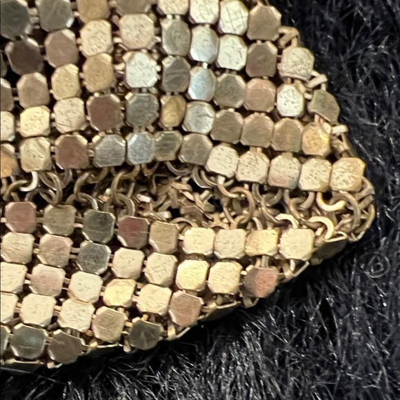 Vintage Gold Mesh Evening Coin Purse - Picture 10 of 16